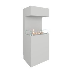 Биокамин напольный PILLAR 1200 Белый