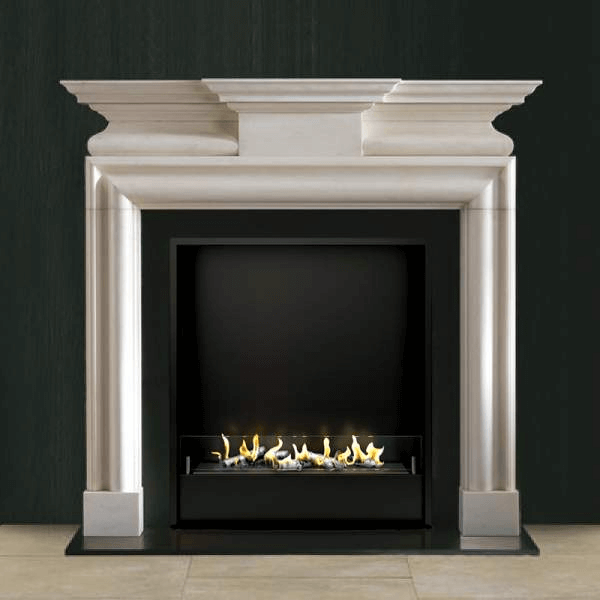 Биокамин в мраморном портале Firezo Albero bello