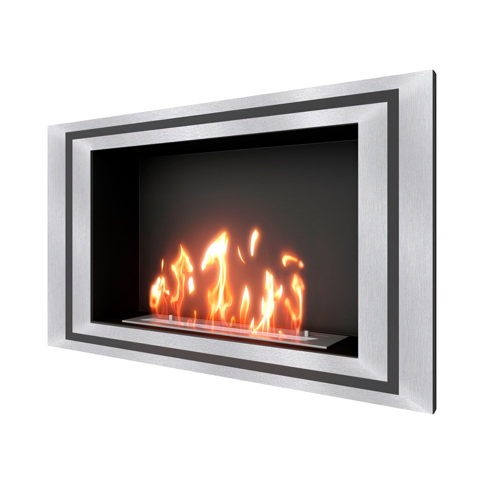 Биокамин встраиваемый SteelHeat LONG-D 900 Биокамин встраиваемый SteelHeat LONG-D 900