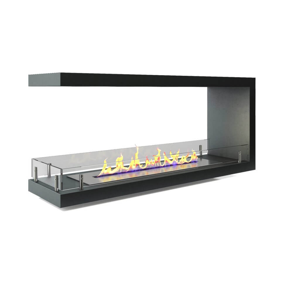 Торцевой сквозной биокамин Firezo Estremita finestra 1800, стандарт Торцевой сквозной биокамин Firezo Estremita finestra 1800, стандарт