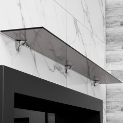 Стеклянная полка для биокамина Bronze 700