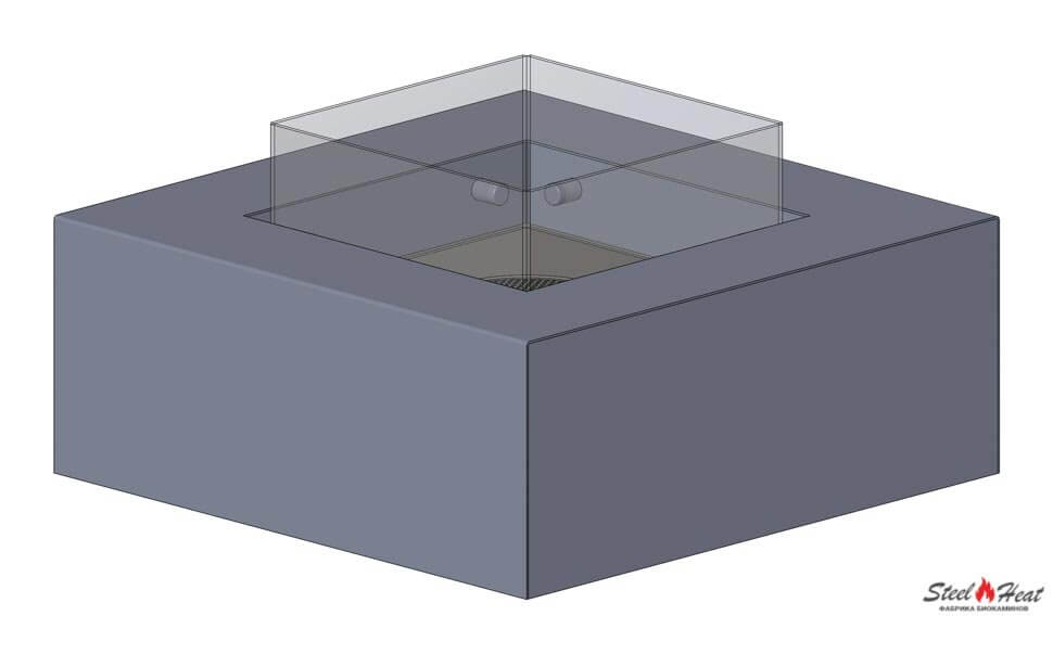 15238С Биокамин напольный на заказ 15238С Биокамин напольный на заказ