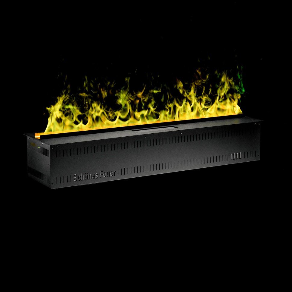 Электрический паровой камин Schones Feuer 3D Hot Line 1500 черный