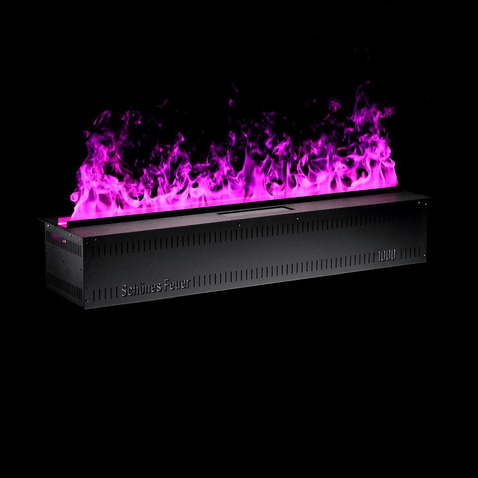 Электрический паровой камин Schones Feuer 3D Hot Line 2000 черный